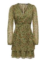 Onladele Life Vestido L/S con cuello en V PtmWinter Moss Eco Animal Only - details 1
