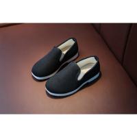 Zapatos de tela Retro Vintage para niños, mocasines casuales tradicionales de estilo chino para actuaciones, vacaciones étnicas suaves - details 10