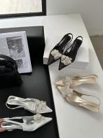 Nuevas Sandalias de Flores con Diamantes de Imitación Estilo de Hada, Viento, Tacón Grueso, Bolsa, Cabeza, Zapatos Individuales Vacíos - details 33