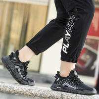 Zapatillas de moda para hombre Zapatillas de malla transpirables Suela blanda Zapatos para correr Trabajo Zapatos casuales al aire libre - details 13