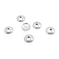 20 piezas 3MM 4MM 6MM 8MM 10MM 12MM 18K Color oro latón cuentas brillantes tapas suministros de joyería de alta calidad accesorios - details 15