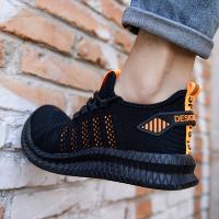 Zapatos de Trabajo Ligeros y Transpirables A Prueba de Punturas Antideslizantes Acero para Hombres y Mujeres Deportes y Ropa de Trabajo - details 3