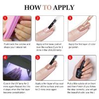 NAILCO-esmalte de uñas en Gel UV para decoración de uñas, conjunto de diseño de manicura DIY, colores de invierno y otoño, 15ml - details 6