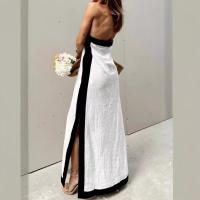 Vestido de verano sin mangas para mujer, vestidos largos informales a la moda para exteriores - details 2