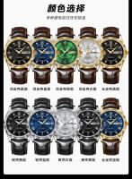 Reloj de cuarzo con correa para hombre, nuevo, luminoso, resistente al agua, de marca suiza. - details 8