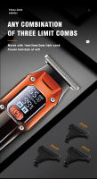 Kemei-cortadora de pelo eléctrica profesional para hombre, cortadora de pelo inalámbrica, recargable por USB - details 7