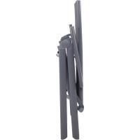 Silla plegable de aluminio Korfu, 67 x 59 x 113 cm, Carbón - details 61