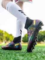 Zapatos de fútbol profesionales de césped alto, entrenamiento deportivo al aire libre de invierno y primavera, césped artificial - details 3