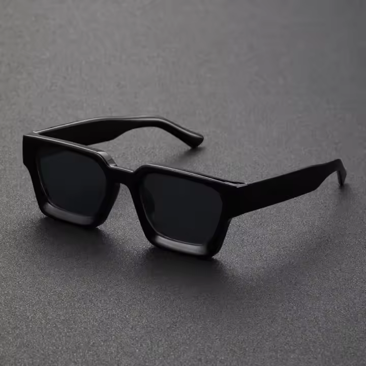 Caja de gafas de sol de moda, protección UV, versátiles para hombres y mujeres - 1