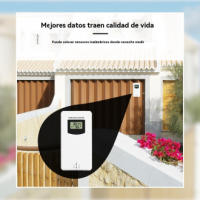 Reloj Meteorológico Multifuncional Pantalla de Colores Medidor de Temperatura y Humedad Interior y Exterior Despertador Electrónico de Predicción del Tiempo - details 4