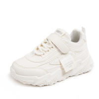 Zapatillas de deporte para niños, zapatos deportivos para niñas, zapatos de cuero PU a la moda para niños, zapatillas de tenis informales rosas bonitas y ligeras para correr para niña - details 15