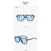 Gafas de Sol de Moda de Doble Viga Gafas de Sol Retro Cuadradas para Hombres y Mujeres - details 27