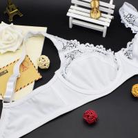 Sujetadores para mujer, lencería, Top, sujetador de encaje femenino con aros, sujetador de talla grande, perspectiva, ropa interior Sexy, copa B C D DD E F - details 10