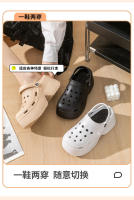 Sandalias de Tacón Alto de 9cm Punta Cerrada Suela Gruesa Diseño de Leopardo - details 10