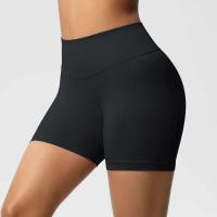 Pantalones cortos de gimnasio ajustados de estiramiento alto cómodos respirables deportivos de cintura para mujer, ropa deportiva para mujer para - details 20