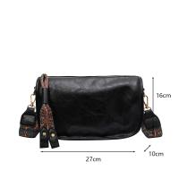 Bolso cruzado Vintage para mujer, bandolera pequeña de cuero PU con diseño de lujo y almohada, a la moda - details 31