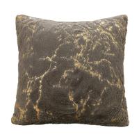 Funda de almohada de felpa con vena de mármol geométrico, funda de almohada agradable a la piel de estilo nórdico, funda de cojín de felpa de imitación - details 3