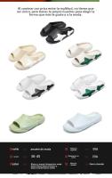 Zapatillas de hombre y mujer, chanclas de playa, zapatos casuales para parejas, casa, baño, zapatillas de EVA - details 5