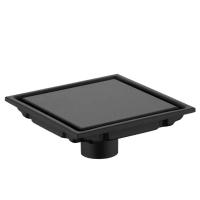 Desagüe de residuos de suelo cuadrado de acero inoxidable 304, accesorios de inserción de azulejo, drenaje de flujo grande, rejillas de ducha antiolor para baño - details 9