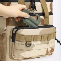 Bolsa térmica táctica para hombre, fiambrera con aislamiento para exteriores, bolsa de almuerzo duradera con aislamiento a prueba de fugas para trabajo, comida, Camping, Picni - details 18