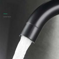 Grifo de lavabo de acero inoxidable 304, mezclador de lavado en frío y caliente, grúa con rotación de 360 ​​grados, grifos de fregadero, grifo de Palanca única para Baño - details 12