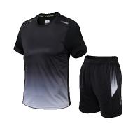Traje deportivo de ocio de secado rápido para hombre, ropa de fitness transpirable suelta, ropa de entrenamiento de verano - details 6
