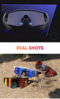 KAPVOE Gafas de Sol para Ciclismo Lentes Ajustables de Luz Protección UV400 Marco de Plástico - details 3