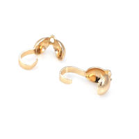 8x4MM 9x4MM 11x5MM Cierre de latón color oro de 18K con alambre y rosca para joyería, collares, pulseras, accesorios y fijaciones - details 22