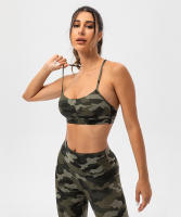 SHINBENE Sujetador Deportivo de Yoga para Mujeres con Estampado Camuflaje Diseño de Espagueti y Tirantes Delgados Fitness Gimnasio XS-XL - details 27