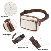 Riñonera mini para mujer, bandolera de piel sintética, ajustable, con correa para el hombro - details 2