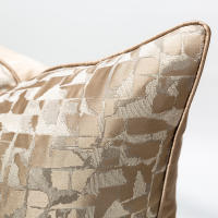 Fundas de Almohada Decorativas Modernas de Lujo Tiras Jacquard Gruesas Moda Nórdica para Sofá - details 25