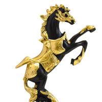 Estatua portátil de resina Feng Shui de caballo de la suerte, buena suerte, atrae la riqueza, adornos de oficina, escultura de caballo pequeño para sala de estar - details 6