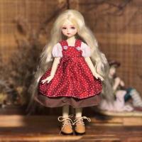 Accesorios de juguete, ropa para muñeca BJD, traje de juguete, ropa de juguete, muñeca con bisagra de ojo simulado, vestido de 30cm, ojos 3D, muñeca con articulaciones extraíbles - details 8