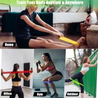 Bandas Elasticas Fitness, Bandas Elasticas Musculacion [Juego de 5], Bandas Elasticas Fitness con Bolsa Almacenamiento e Guía de Ejercicios, Bandas de Resistencia para Piernas, Glúteos, Brazos - details 5
