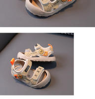 Sandalias anti-retroceso Baotou, zapatos de playa antideslizantes de suela blanda para niños marea - details 10