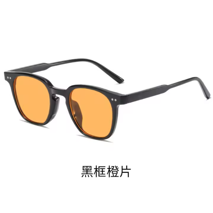 Gafas de sol de verano para mujer, gafas de sol de miopía de color marrón claro fuerte antiultravioleta con sentido avanzado, gafas de conducción de tendencia para hombre - 1