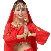 Tops brillantes con cuentas de lentejuelas en el vientre, disfraces de baile sexys, disfraces con flecos para festivales, discotecas, fiestas, Tailandia, India y Arabia - details 11