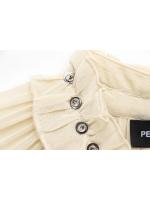 UrbanUrbanity Shouxing Camisa De Manga Larga Casual De Estilo Romántico Decorativo Laminado Para Mujer - details 8