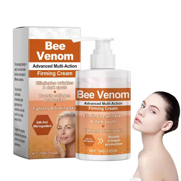 hadaclub ApisDerm BotoxBee Crema avanzada de eliminación de arrugas multiacción, suero reafirmante en barra con veneno de abeja Botox, para todo tipo de piel - 1