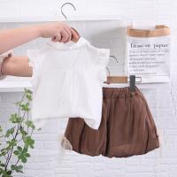 Conjunto de verano para niñas, 2 piezas, trajes de ropa para niños - details 5