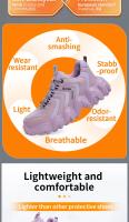 Zapatos de Seguridad Ligeros y Transpirables Botas Protectoras Anti-Estrezar para Mujeres - details 2