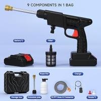 Power Blaster Plus Pressure Washer Cordless Portable Electric High Pressure Water Spray Gun