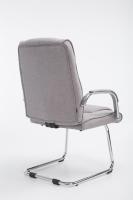 Cantilever Attila Tapizada En Tela y con Base De Metal I Silla De Conferencia con Reposabrazos, Color:Negro/Negro - details 24