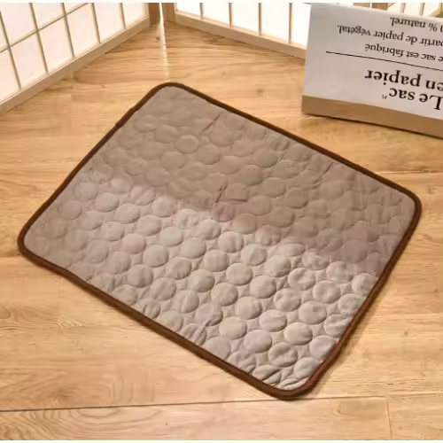 Alfombra de Enfriamiento para Perros Grande Duradera Cobertura Fría para Mascotas de Verano - 1