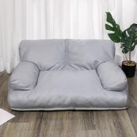 Cama para mascotas pequeñas y medianas, sofá de cuero para dormir, perrera impermeable, suave y cómodo - details 0