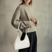 Bolso de nicho, bolso de mujer, bolso de hombro de moda, sensación de alta gama para mujer, estilo de PU, bolso retro para axila - details 1