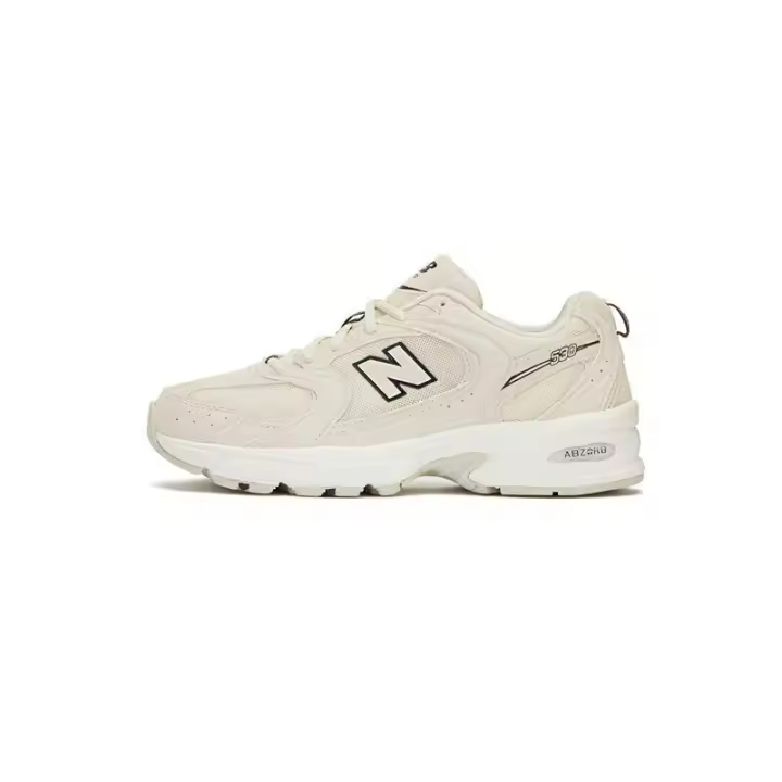 Leten Authentic 100% NB 530 Sier Beige / Blanco Verde Azul Zapatillas para correr Zapatos de trabajo - 1