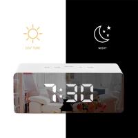 Despertador LED digital, reloj digital de mesa con alarma de larga duración, monitor de temperatura, para decoración del hogar - details 2