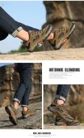 Zapatos Informales Impermeables Para Hombre, Zapatillas Cómodas Con Cordones, De Goma, Para Exteriores, 39-47 Talla Grande, Para Primavera Y Otoño - details 7