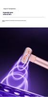 Terapia de Luz Roja para la Cara, Masajeador Facial Varita, Facial de Microcorriente para Antienvejecimiento de Arrugas - details 6